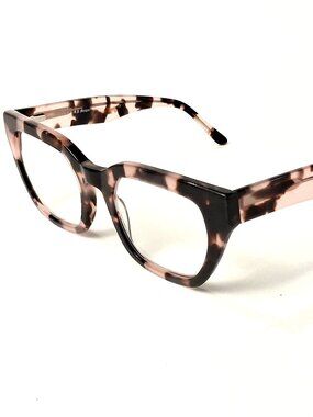 AJ Morgan Pink Tortoise Square Reading Glasses +2.0 50-21-140